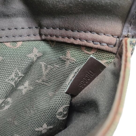 Louis Vuitton LV Hand Bag M92507 Sacmary kate Green Monogram Mini Lin 2882718 - Picture 9 of 9